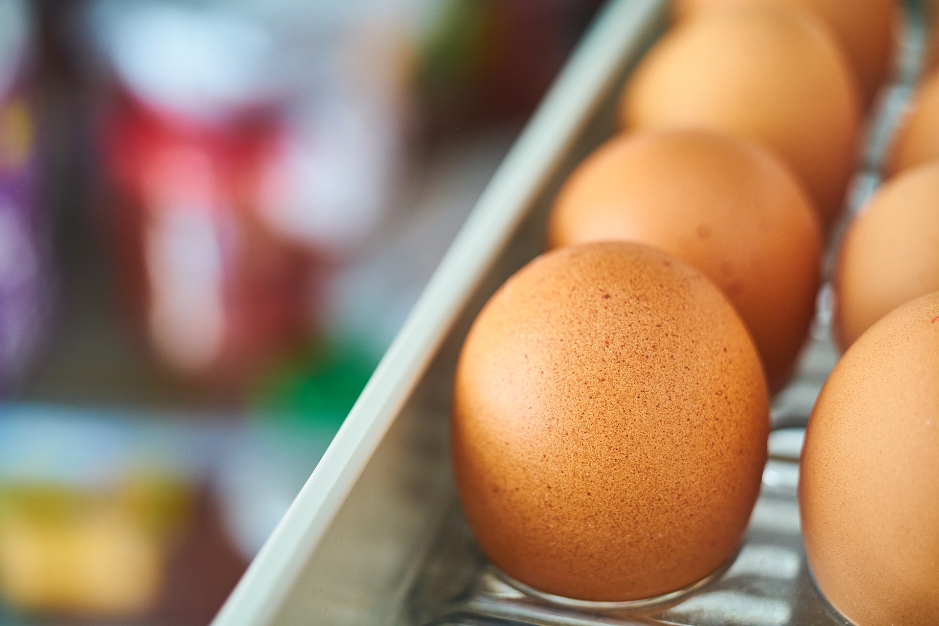 Organized Fridge - Eggs
